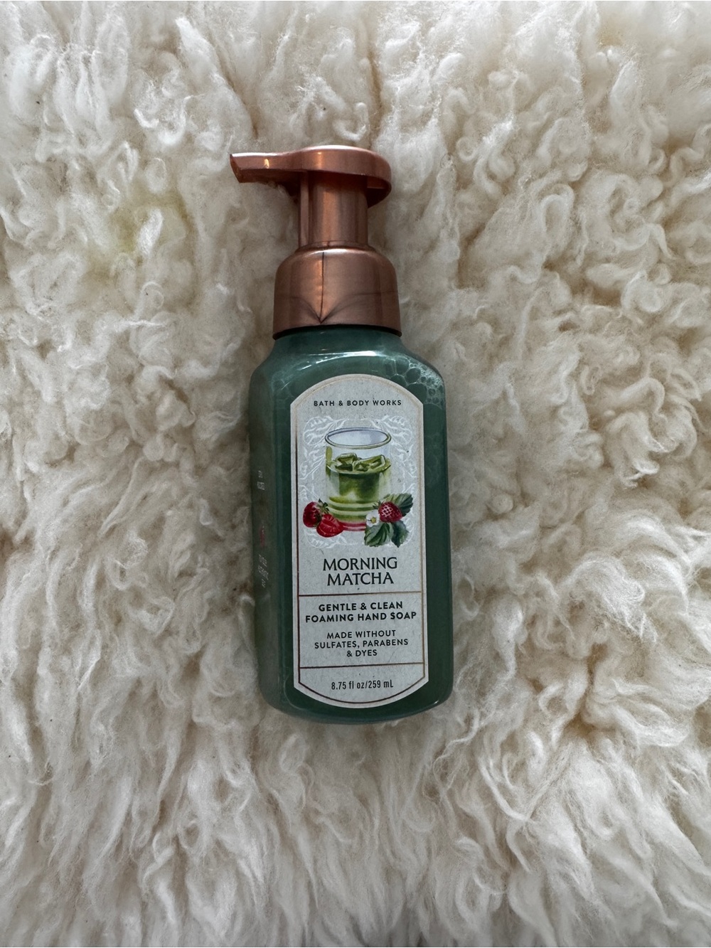 New BBW Morning Matcha Gentle Foaming Hand Soap